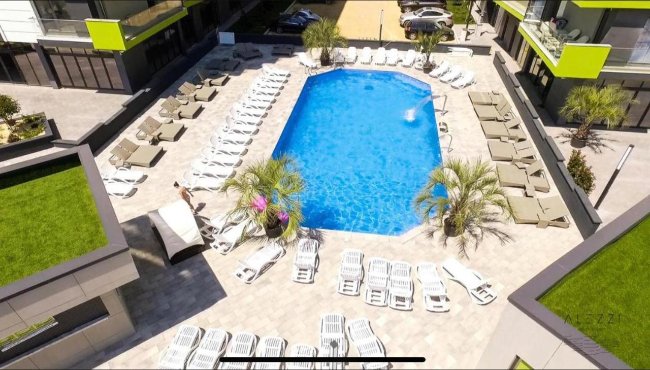 Baby Sea View And Pools Apartment- Mamaia Beach Resort Неводарі Екстер'єр фото