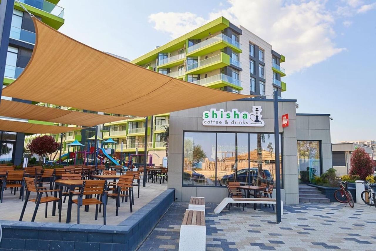 Baby Sea View And Pools Apartment- Mamaia Beach Resort Неводарі Екстер'єр фото