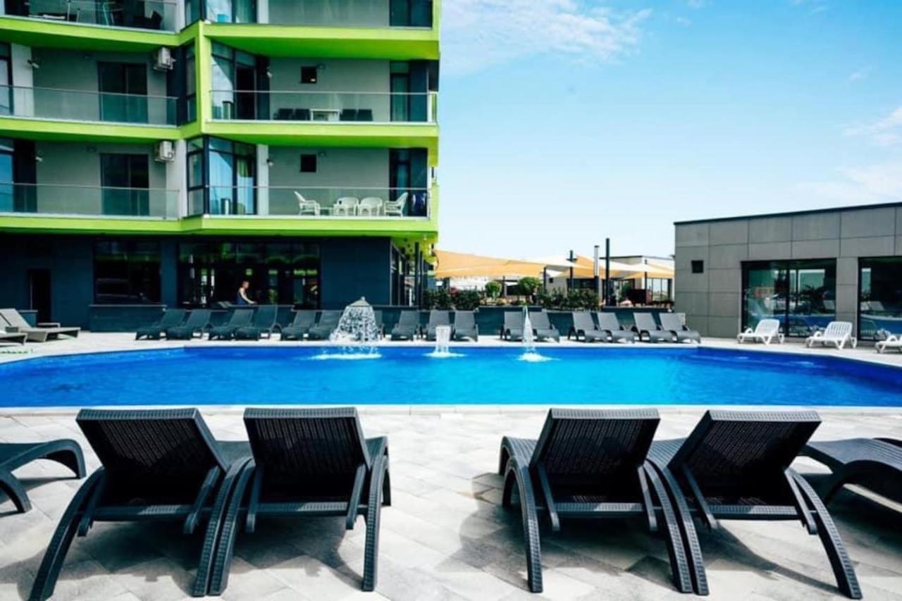 Baby Sea View And Pools Apartment- Mamaia Beach Resort Неводарі Екстер'єр фото
