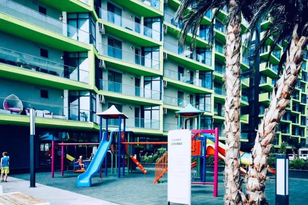 Baby Sea View And Pools Apartment- Mamaia Beach Resort Неводарі Екстер'єр фото